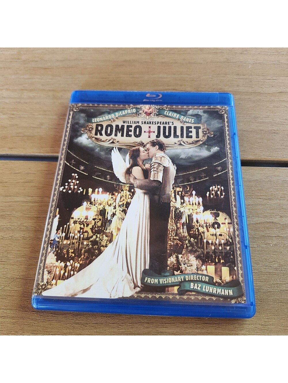 William Shakespeare's Romeo + Juliet (Blu-ray) Leonardo DiCaprio Claire Danes